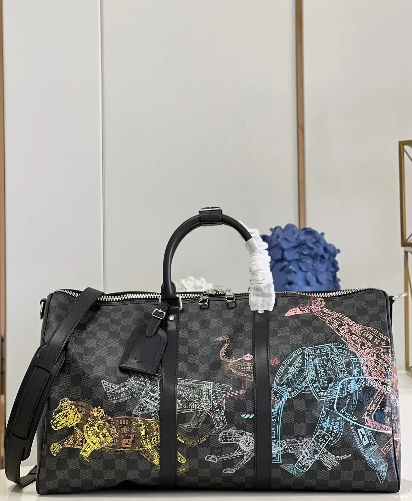 LOUIS VUITTON BANDOULIÈRE KEEPALL 50 0527